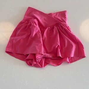 Pink Aerie women’s crossover shorts